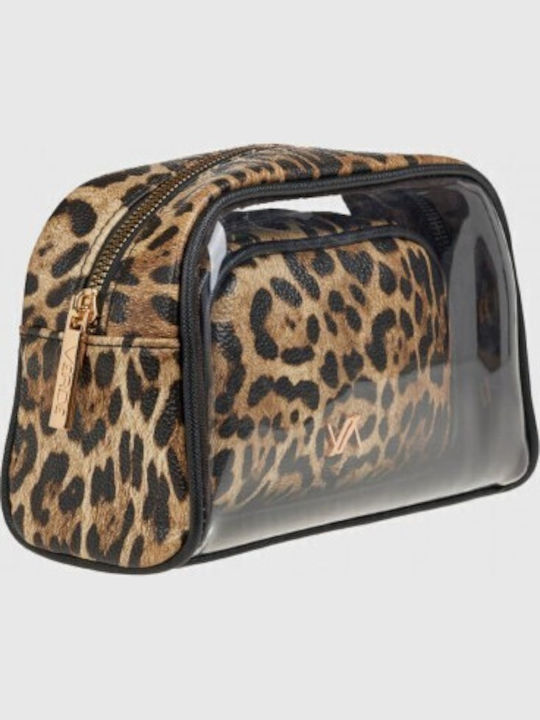 Verde Women's Toiletry Bag 07-0000384 Animal Print