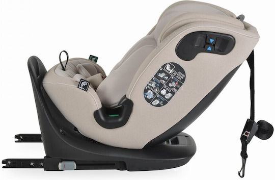 Cangaroo GTS Baby Car Seat i-Size with Isofix Sandstone