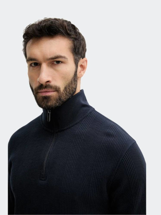 Herrenbluse Langarm Schwarze