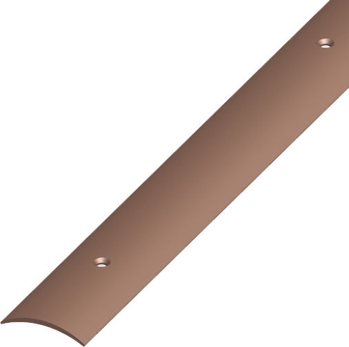 Alfer Aluminium Profile Connector PVC 100x3x0.5cm