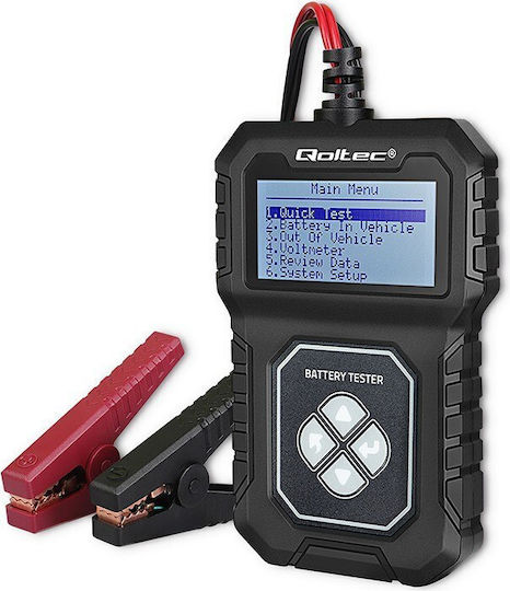 Qoltec Ψηφιακό Battery Tester