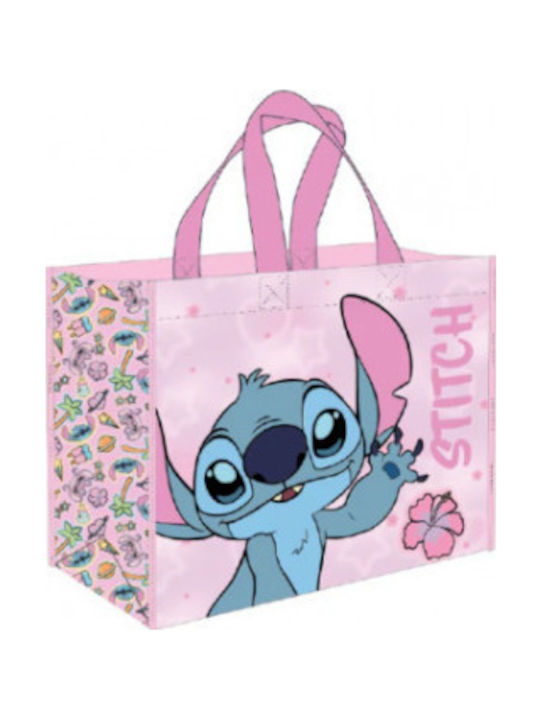 Τσάντα Ψώνια Stitch + Angel Cute + Pluffy Shopping Bag