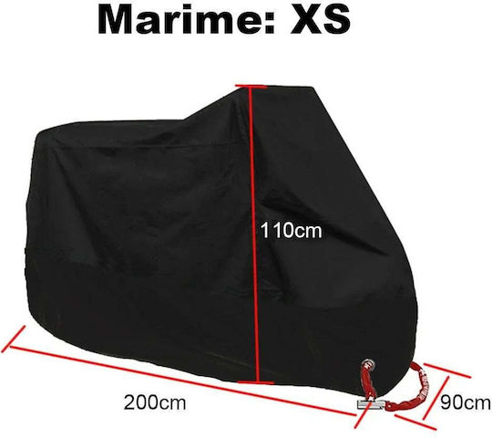 FIXATO Husă Motocicletă Impermeabila Interioare Mici L200xW90xH110cm.