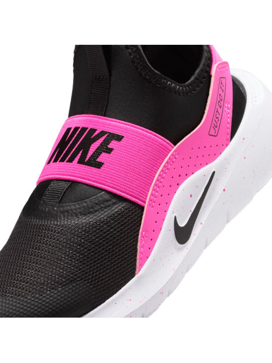 Flex Runner Αθλητικά Παιδικά Παπούτσια Running Slip-On Μαύρα