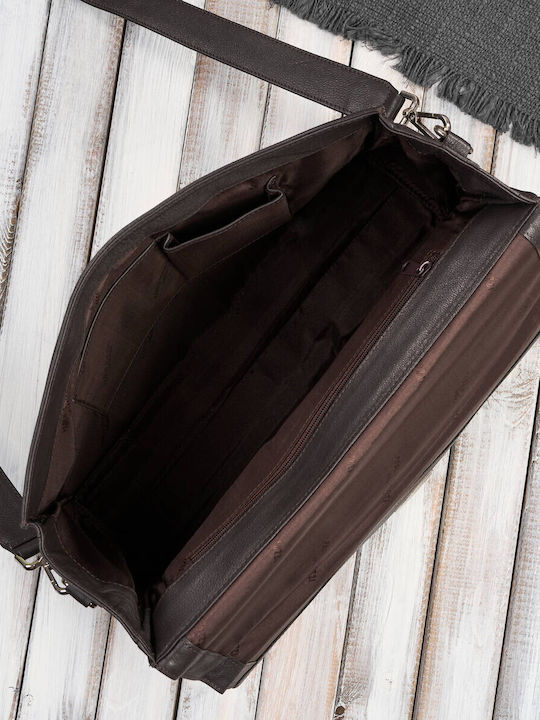 Leder Herren Geldbörse Braun