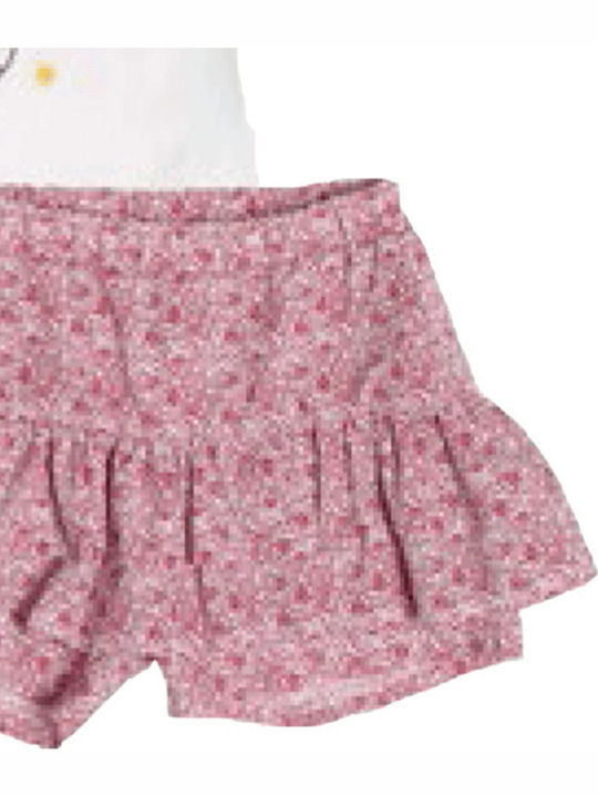 Kinder-Set mit Shorts Sommer 2Stück Rot