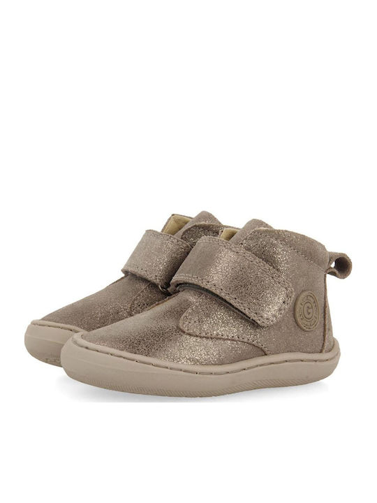 Leder Kinderstiefel Barfuß Graue