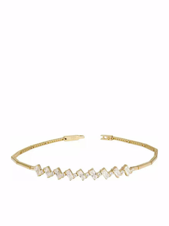 Damen Armband aus Gold 14K mit Zirkon Damen Armband aus Gold 14K mit Zirkon