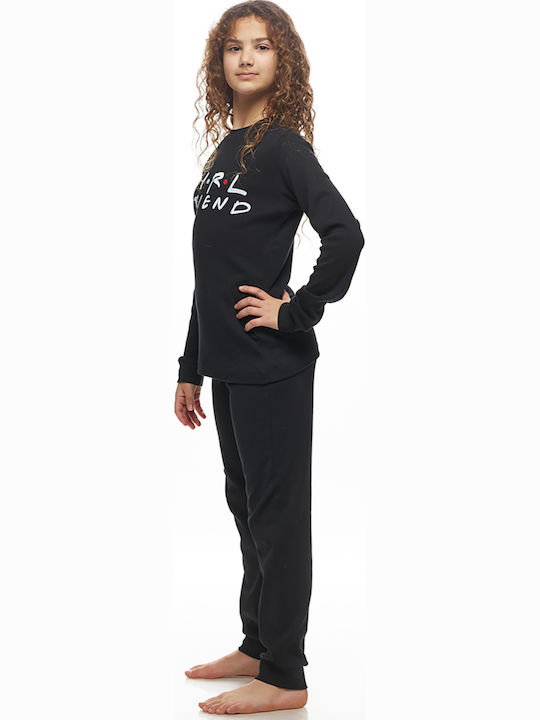 Galaxy Kids Nightwear Winter Black Galaxy Kids Nightwear Winter Black