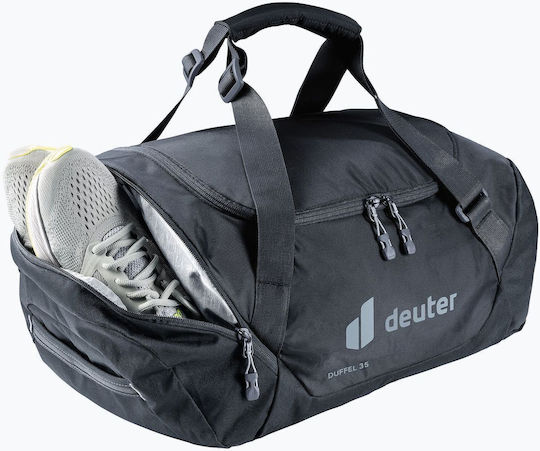 Deuter Σακ Βουαγιάζ Πλάτης 35lt Μαύρο Υφασμάτινο Μ35xΠ23xΥ30εκ.
