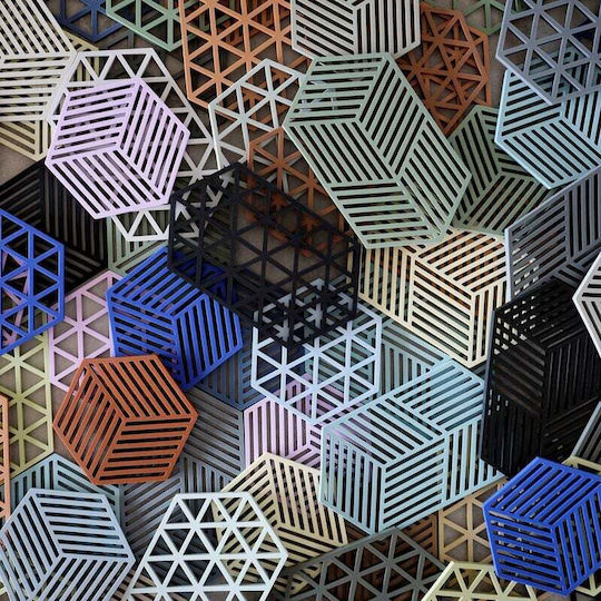 Zone Denmark Seturi De Masă Din Siliconă Negru 24x14cm