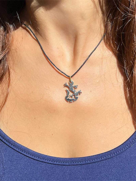 Xryseio Charm Ζωάκι από Ατσάλι με Διαμάντι