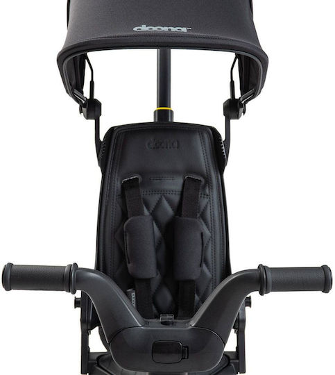 Doona Tricicletă pentru copii Liki Trike Pliabil, Transformabil cu Mâner Parental & Cort pentru 10+ luni Midnight