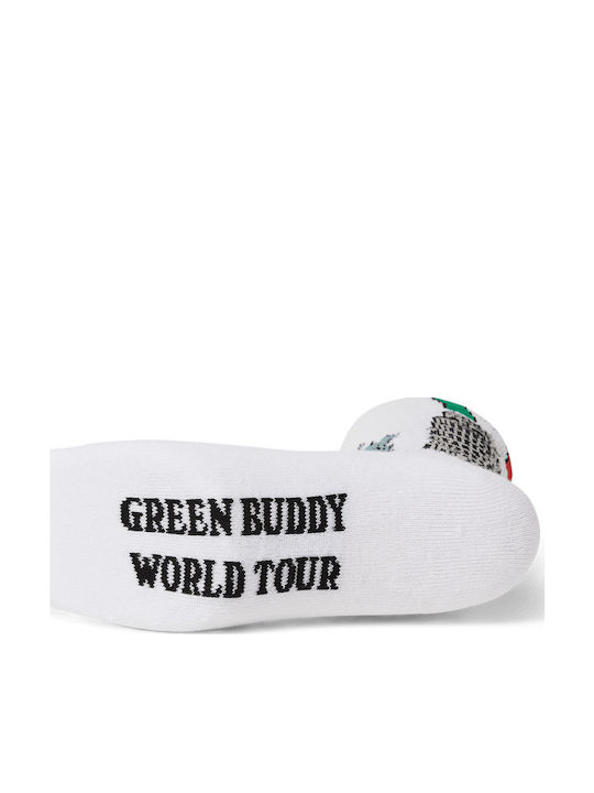 HUF Green Buddy Tourist Ανδρικές Κάλτσες HUF Green Buddy Tourist Ανδρικές Κάλτσες