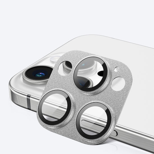 Amazingthing Aviation-Grade Alloy Tempered Glass Lens for iPhone 16 Pro / 16 Pro Max Camera Protectors Gray
