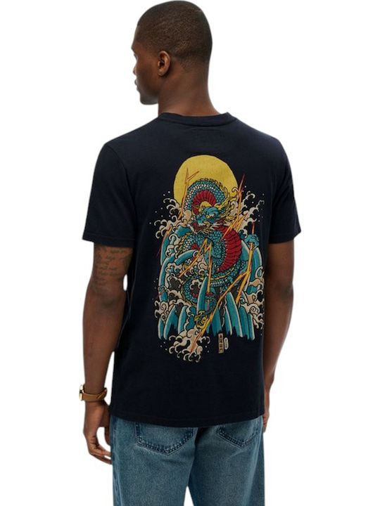 Superdry Tokyo T-shirt Blue