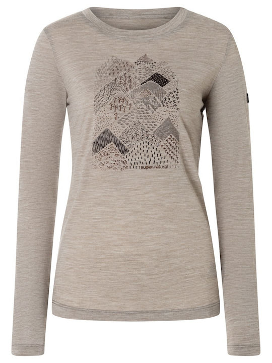 Bluza Damă Vintage Kaki Melange