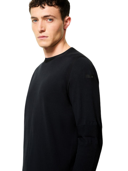 Langarm-Pullover Schwarz