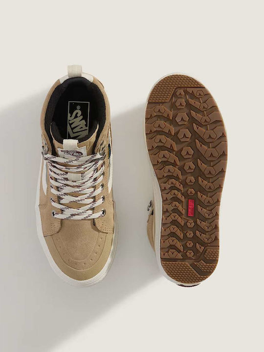 Mte Sk8-hi Boots Tan / White