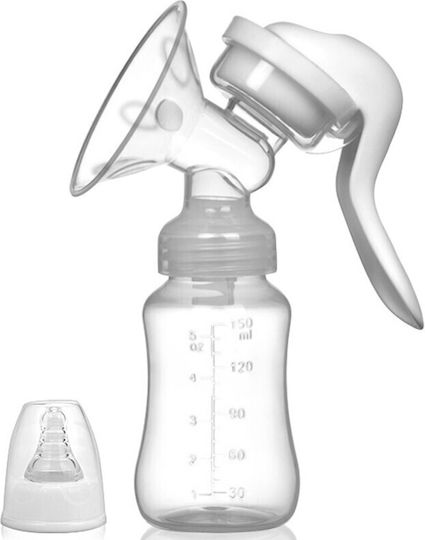 Χειροκίνητο Μονό Θήλαστρο Λευκό 150ml