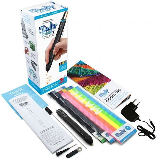 3Doodler PLA 3D Принтер Филамент 3.0мм Син 0.002кг 25бр Пълнител
