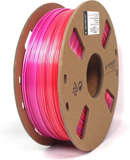 Flashforge PLA 3D Printer Filament 1.75mm Rainbow red/purple 1kg 1τμχ (Spool)