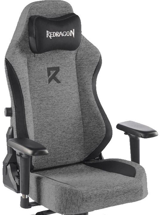 Redragon C505 Υφασμάτινη Καρέκλα Gaming με Ρυθμιζόμενα Μπράτσα Γκρι