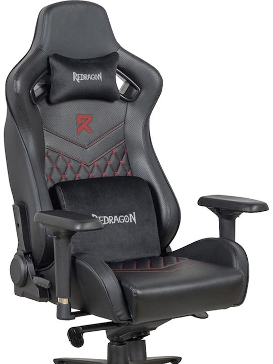 Redragon C506 Artificial Leather Gaming Chair with Adjustable Arms Black