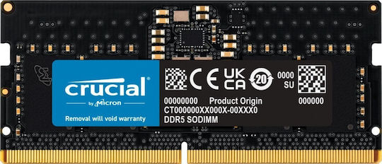 Crucial DDR5 with Module 1x32GB and Speed 5600 for Laptop