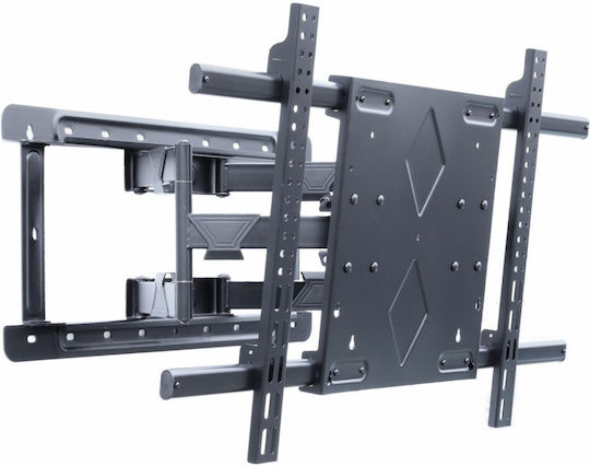 Art AR-92XL Βάση Τηλεόρασης Τοίχου έως 120" Ασημί