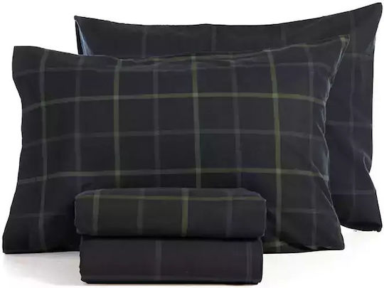 Nef-Nef Homeware Сет Чаршафи Фланелени 160x260см. Naiberg Деним 3бр