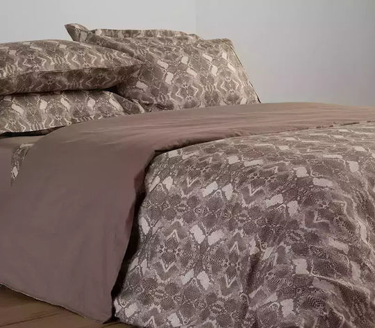 Nef-Nef Homeware Сет Чаршафи 240x270см. Viper Бежов 4бр