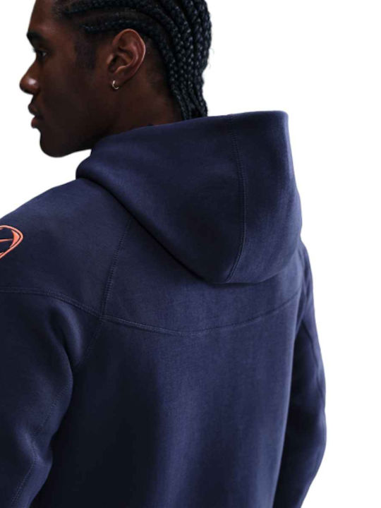 Fc Barcelona Tech Fleece Яке Син