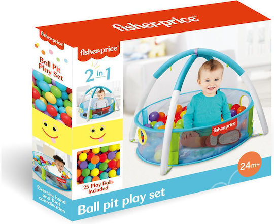 Fisher-price Baby Gym Ball Pit 25pcs Ocean Balls Inside F0319r