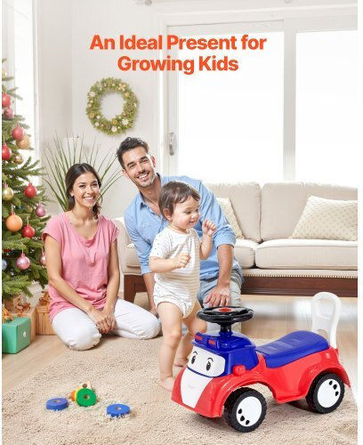 Vevor Ride On Car For 36+ Months With Sounds Red
