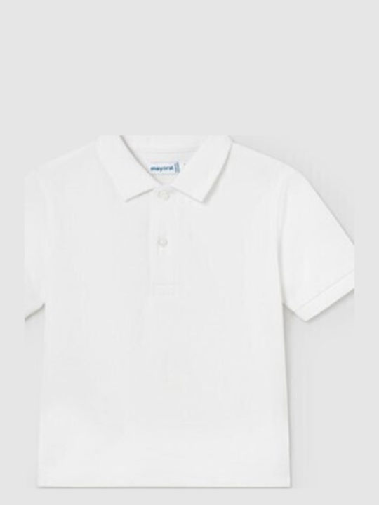 Kids' Polo Short Sleeve White