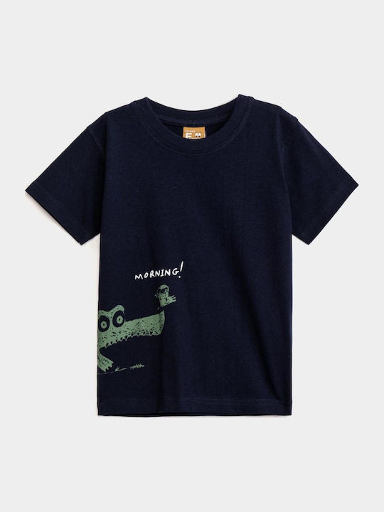 Kinder-T-Shirt Blau