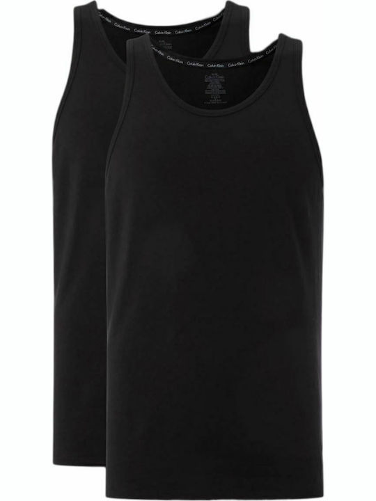 Men's Undershirt Sleeveless in Black Color