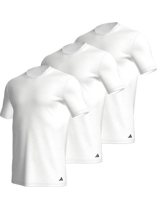 Herren Unterhemden White 3Packung