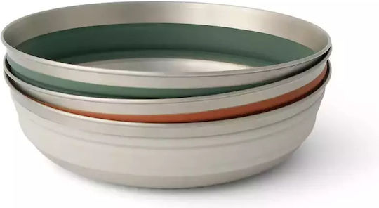 Detour Stainless Steel Collapsible Durable Bowls
