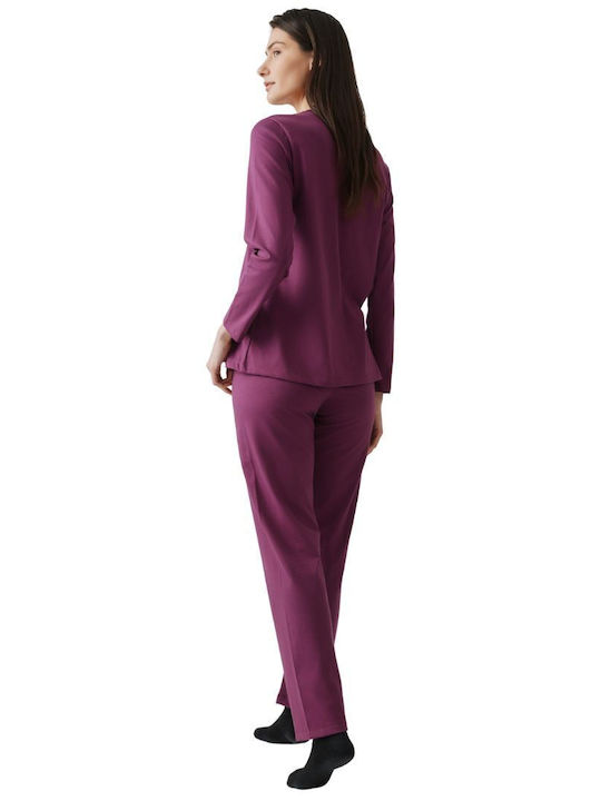 Minerva Winter Women's Pyjama Set Heart