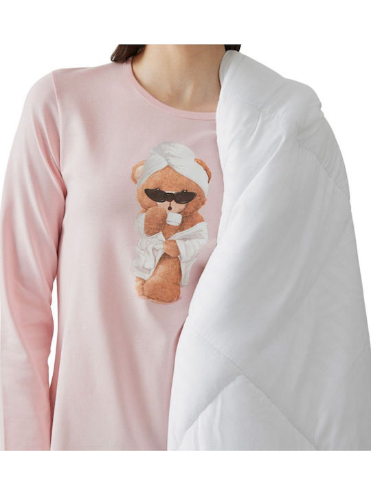 Minerva Winter Women's Pyjama Set Powder