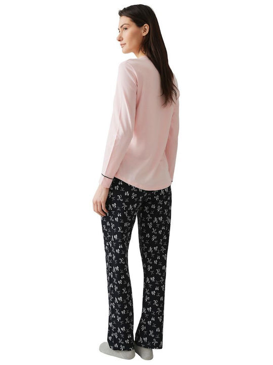 Minerva Winter Women's Pyjama Set Powder