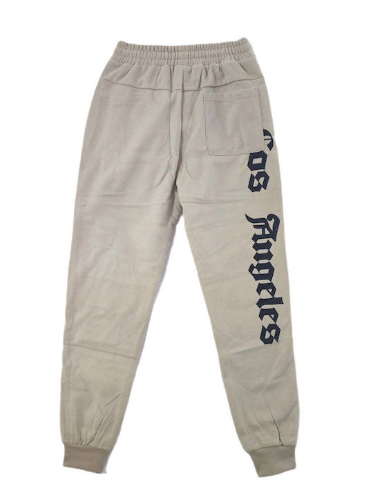Jogginghose Glänzend Beige