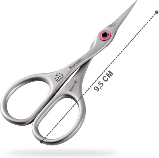 Stickschere Länge 9,5 Cm Gerade Spitze Ringverschluss-System Edelstahl Ricamo Kollektion Premax