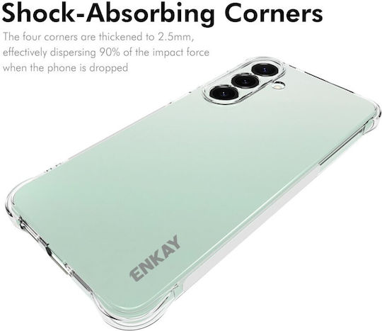 Enkay Hat-prince Back Cover Σιλικόνης Διάφανο (Galaxy S25 FE)