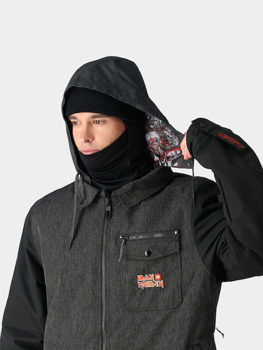 686 I-007440-99 Ανδρικό Μπουφάν για Σκι & Snowboard Μαύρο