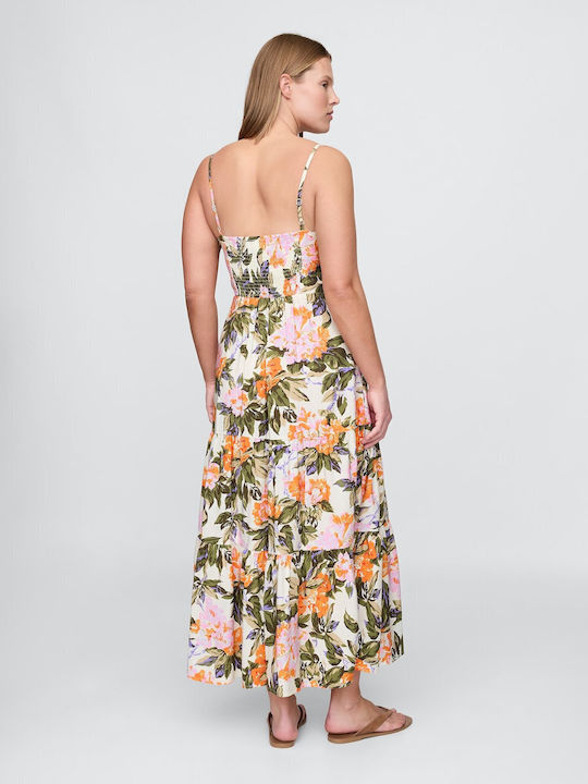 Summer Midi Dress Orange