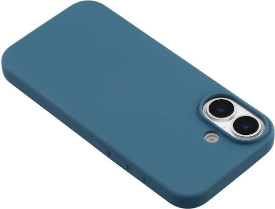 X-Level Umschlag Rückseite Silikon Blau (iPhone 17)