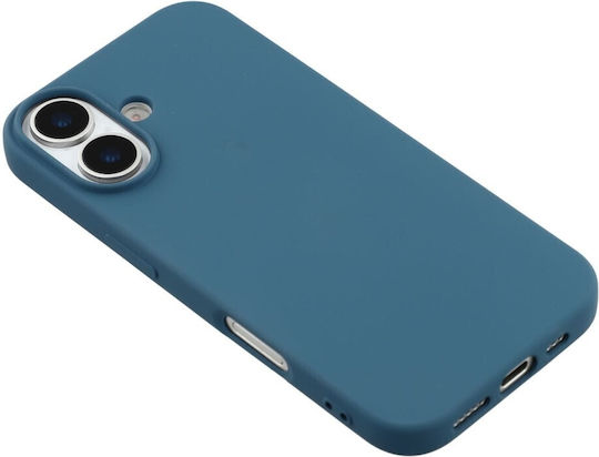 X-Level Umschlag Rückseite Silikon Blau (iPhone 17)